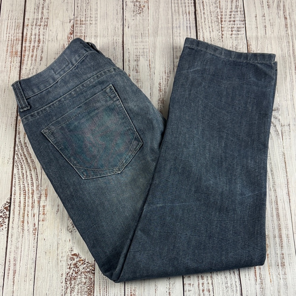 PD&C slim Straight blue Jeans Size 34 X 30 - Picture 10 of 10